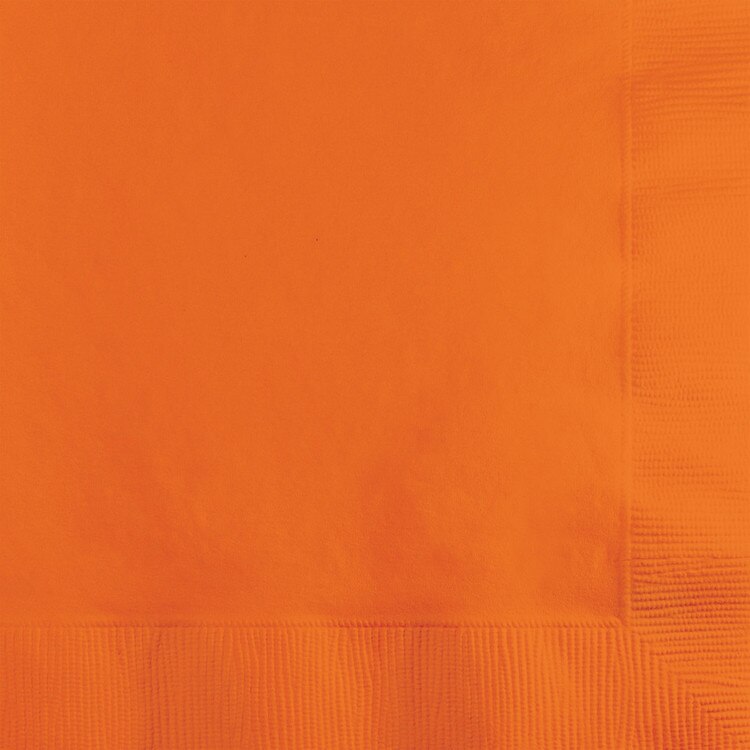 Solid Beverage Napkins sunkissed or